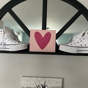 Women’s Converse platform shoes White size 6